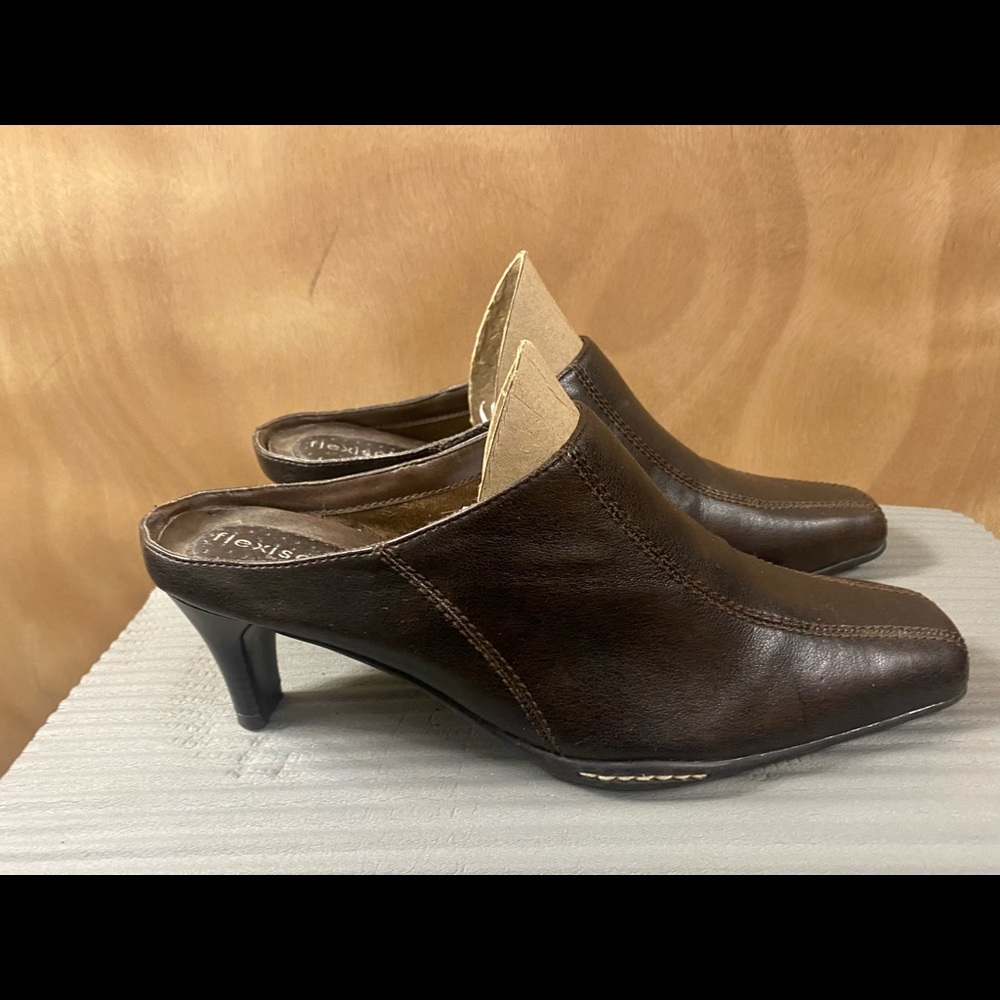Square Toe Mules